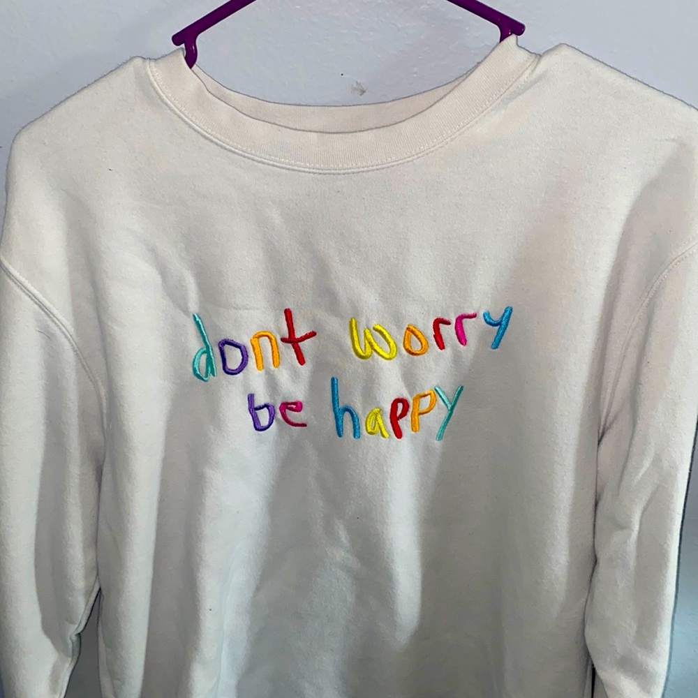 Don’t Worry Be Happy Sweater